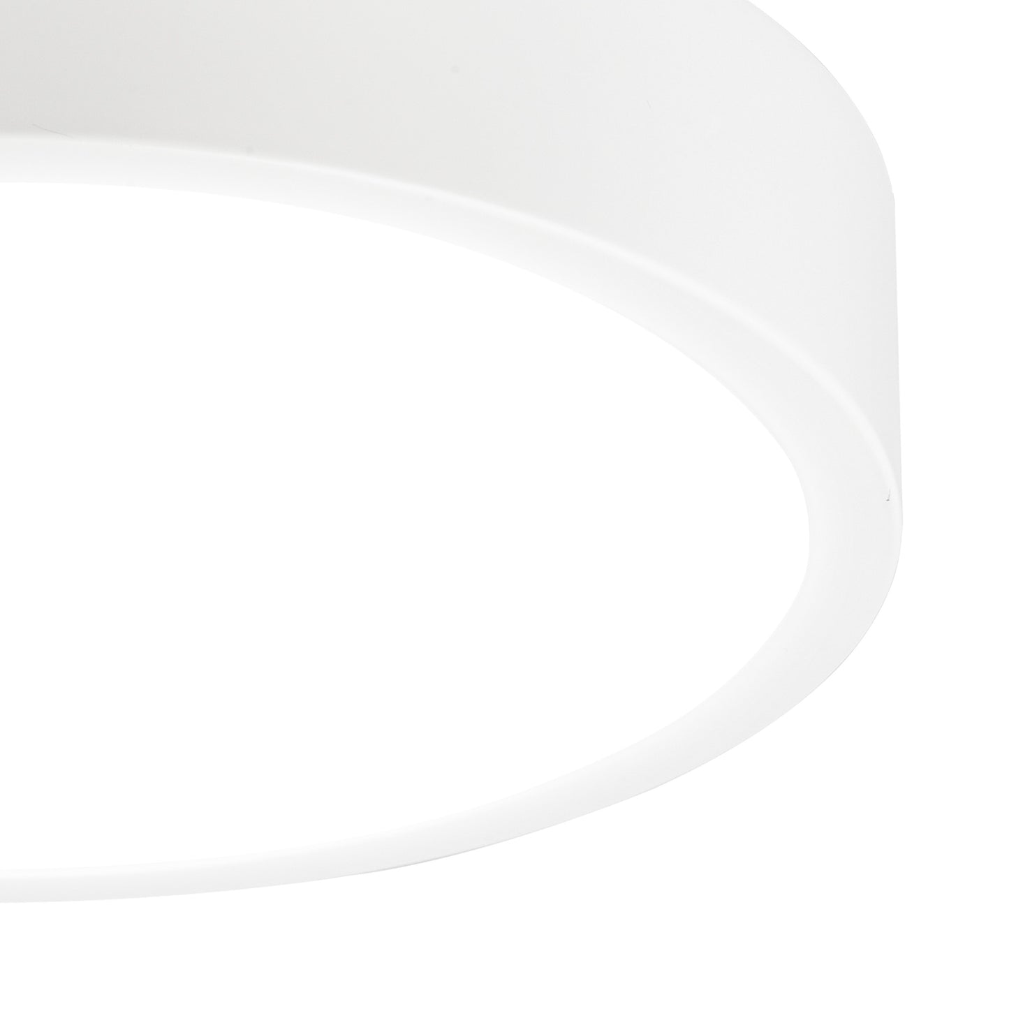 Saona 12cm Round LED Surface Flush Fitting,8W,4000K,720lm,Matt White/Frosted Acrylic,3yrs Warranty by Mantra