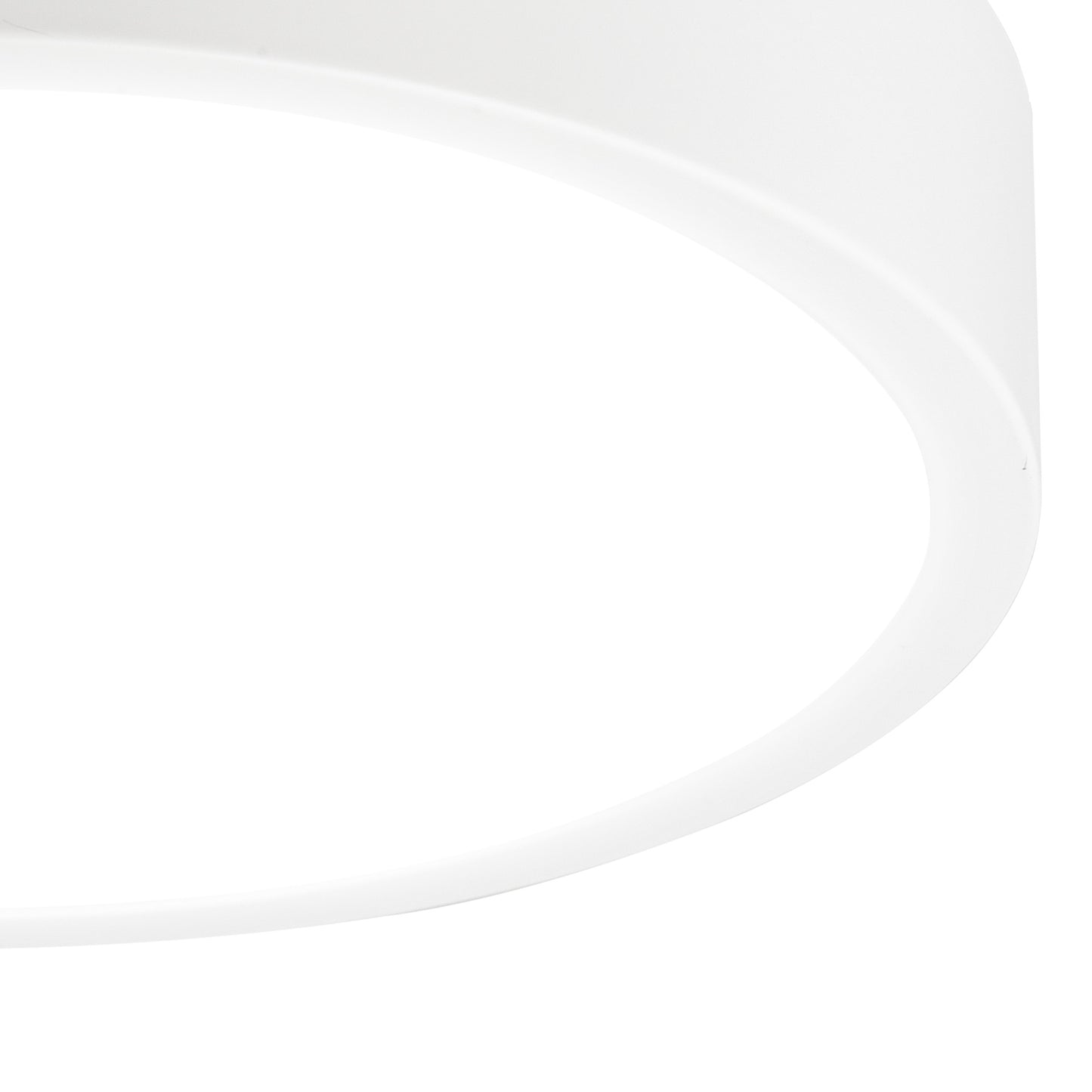 Saona 17cm Round LED Surface Flush Fitting,14W,4000K,1260lm,Matt White/Frosted Acrylic,3yrs Warranty by Mantra