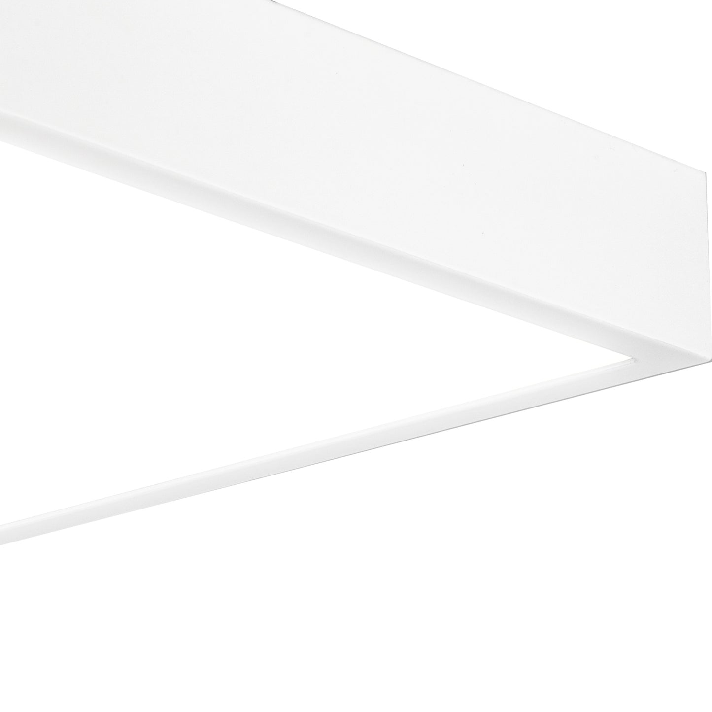 Saona 12cm Square LED Surface Flush Fitting,8W,4000K,720lm,Matt White/Frosted Acrylic,3yrs Warranty by Mantra