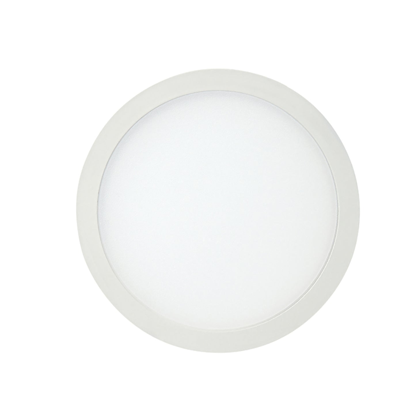 Saona 9cm Round LED Recessed Ultra Slim Downlight, 6W, 4000K, 540lm, Matt White/Frosted Acrylic, Driver Included, 3yrs Warranty by Mantra