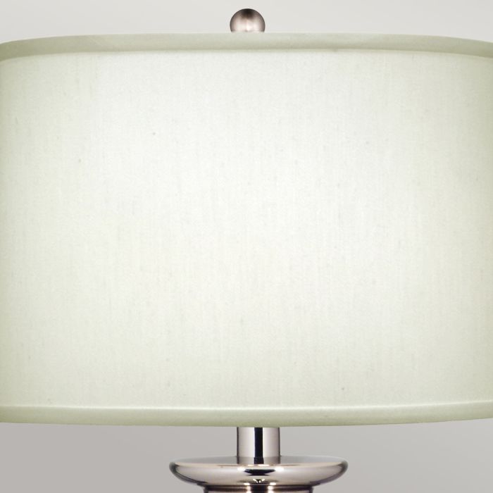 Brooklyn 1 Light Table Lamp - Polished Nickel