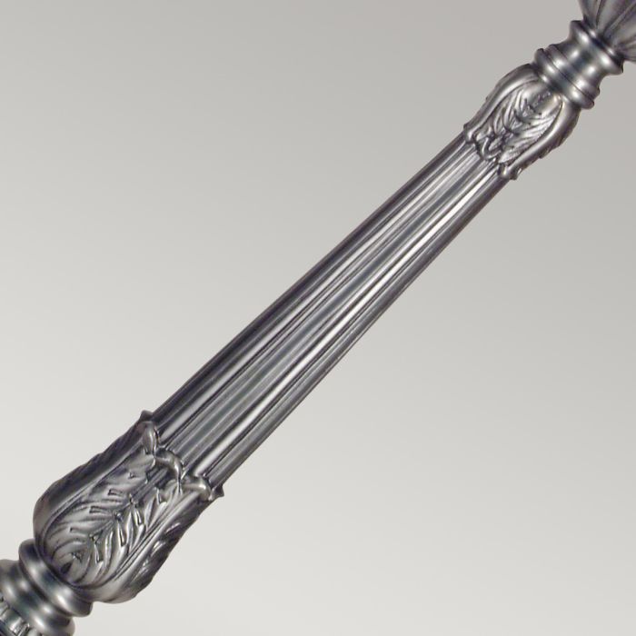 Presidential 2 Light Table Lamp - Pewter