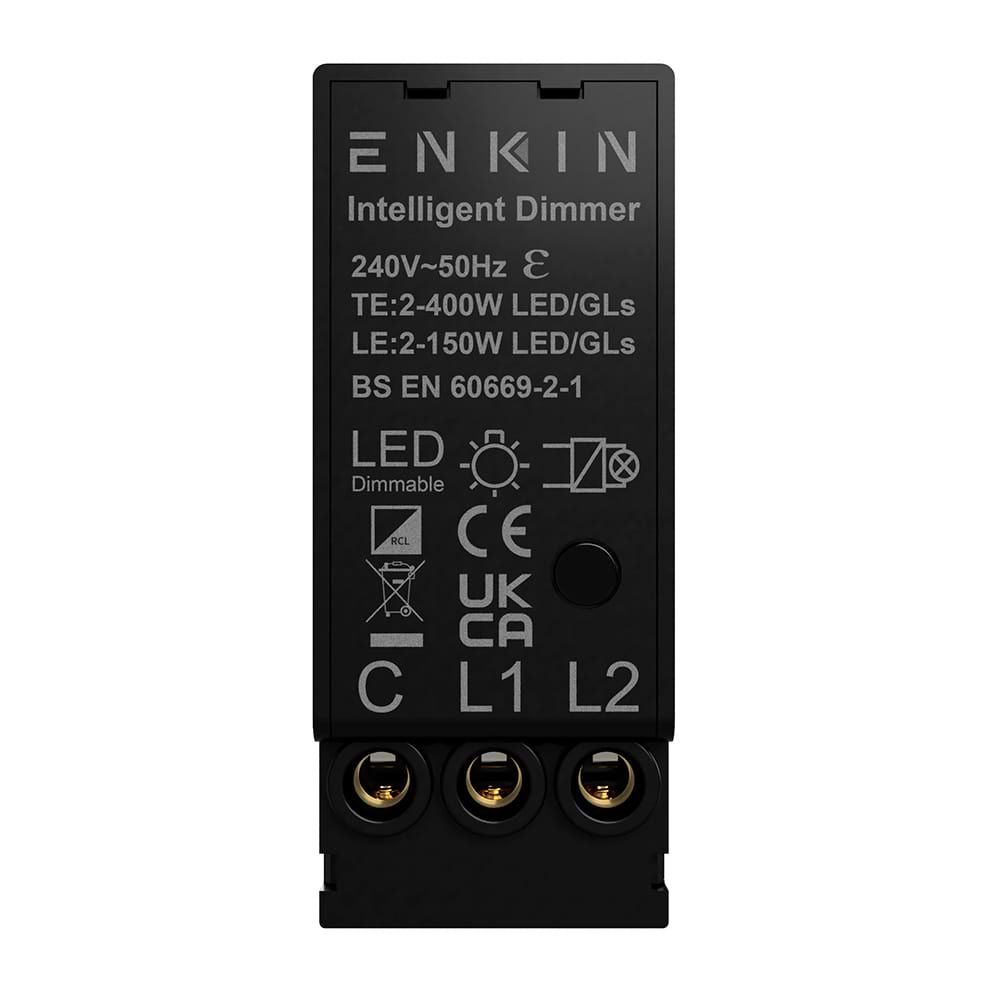 The Finsbury Collection Polished Chrome CM Grid 400W LED Dimmer Module