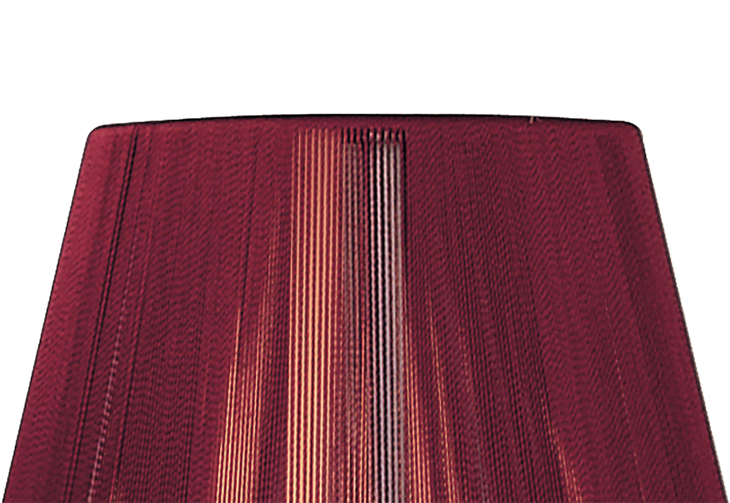 Clip On Silk String Shade Red Wine 80/130mm x 110mm by Mantra