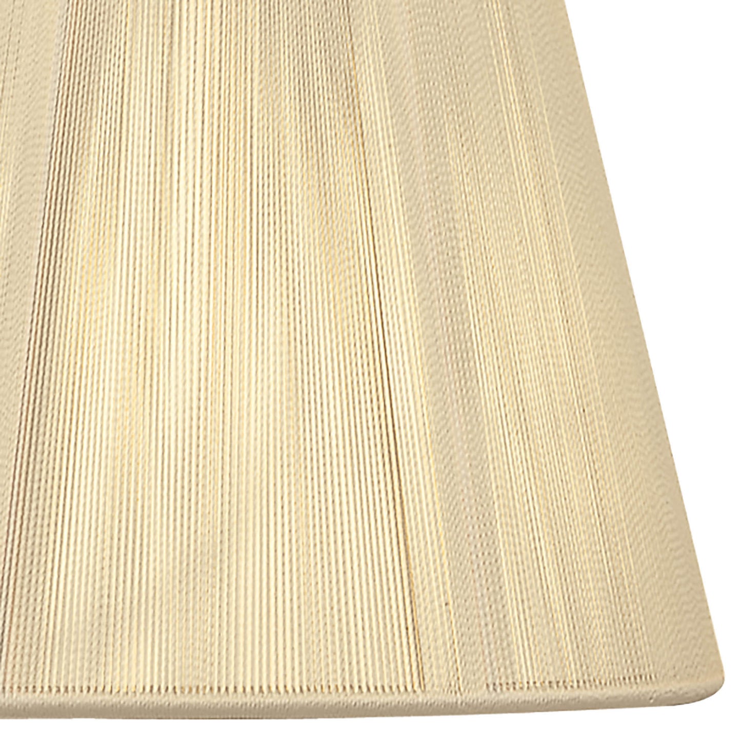 Clip On Silk String Shade Ivory Cream 80/130mm x 110mm by Mantra