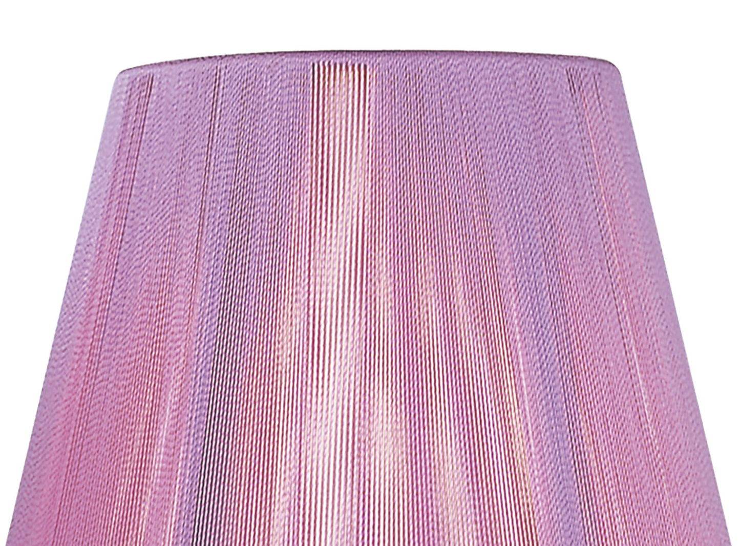 Clip On Silk String Shade Lilac Pink 80/130mm x 110mm by Mantra