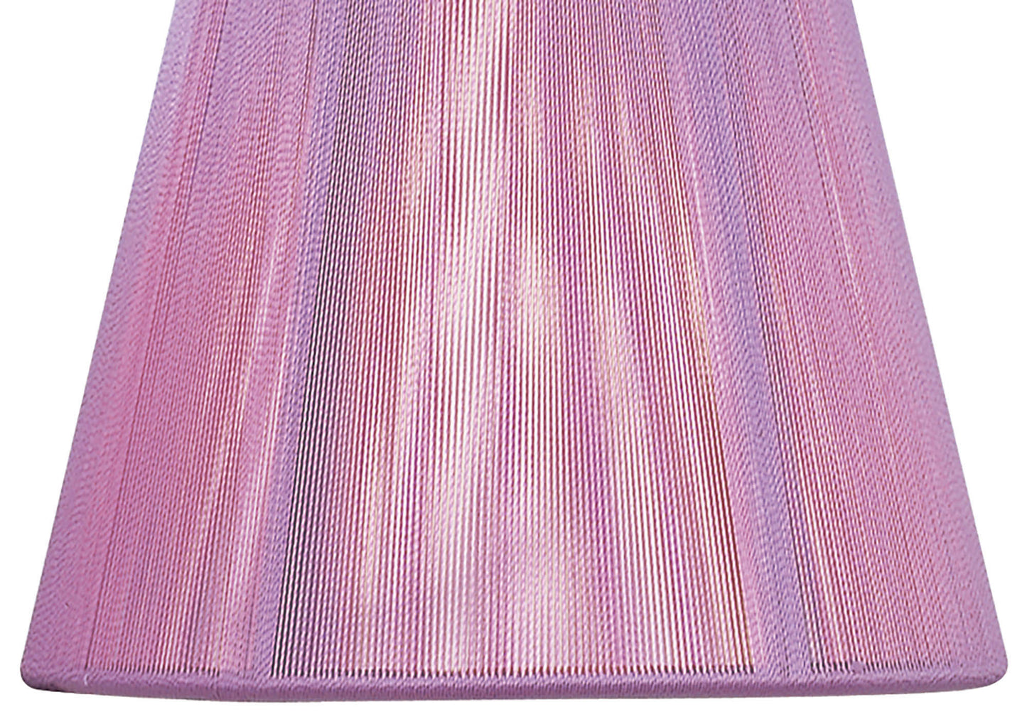 Clip On Silk String Shade Lilac Pink 80/130mm x 110mm by Mantra