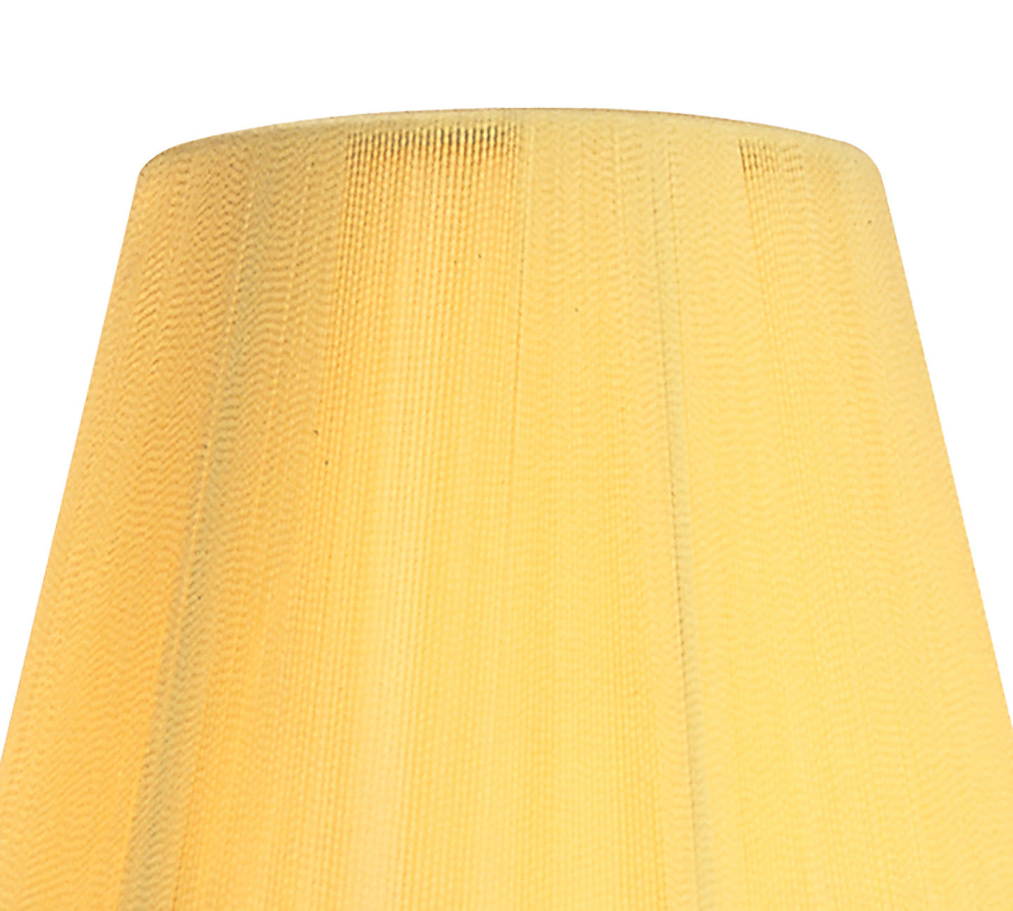 Clip On Silk String Shade Amber Cream 80/130mm x 110mm by Mantra