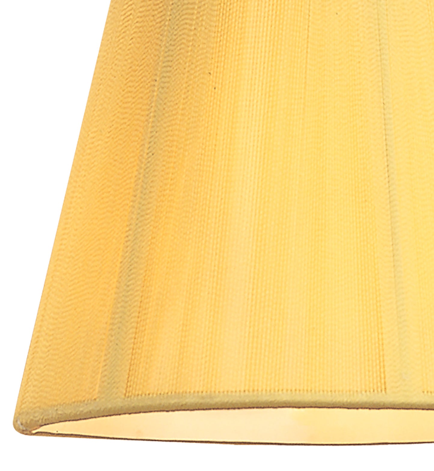 Clip On Silk String Shade Amber Cream 80/130mm x 110mm by Mantra