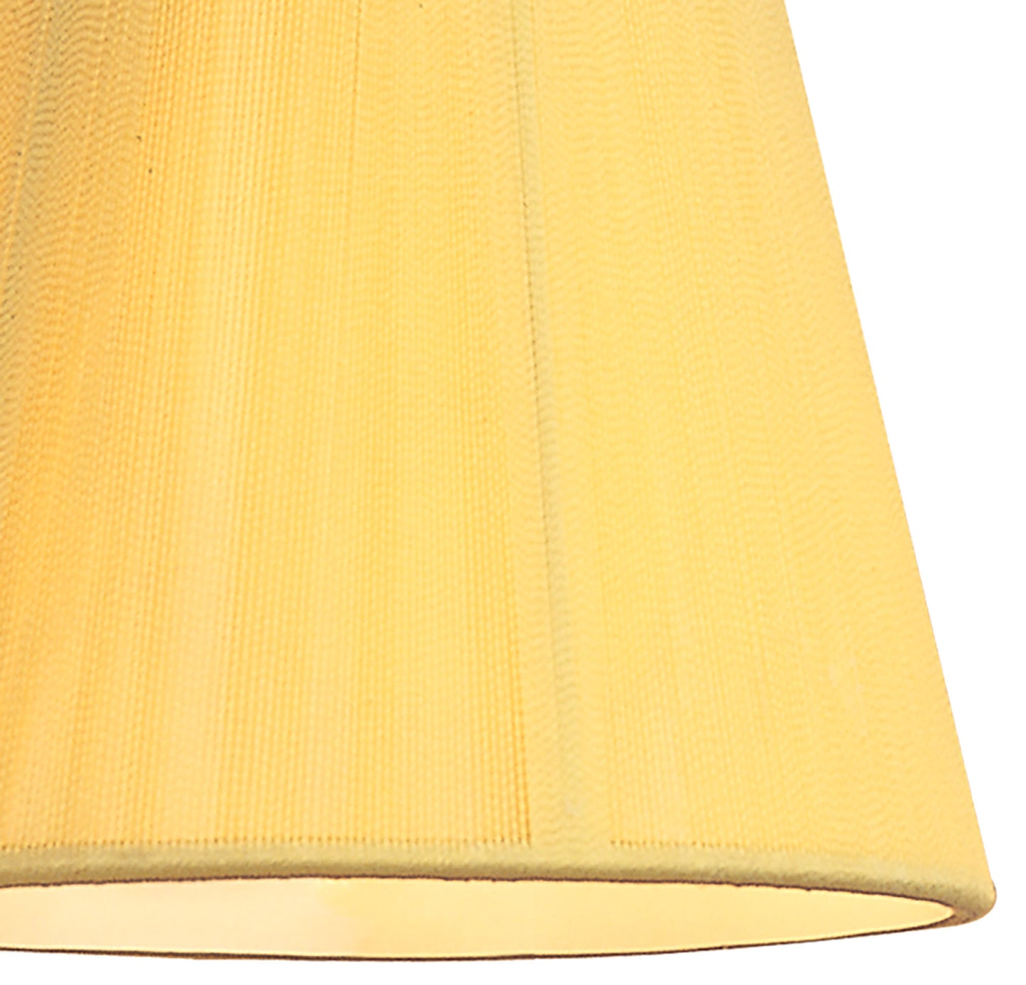 Clip On Silk String Shade Amber Cream 80/130mm x 110mm by Mantra