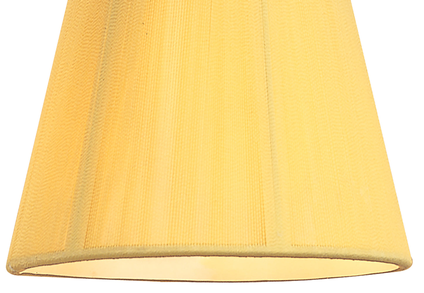 Clip On Silk String Shade Amber Cream 80/130mm x 110mm by Mantra