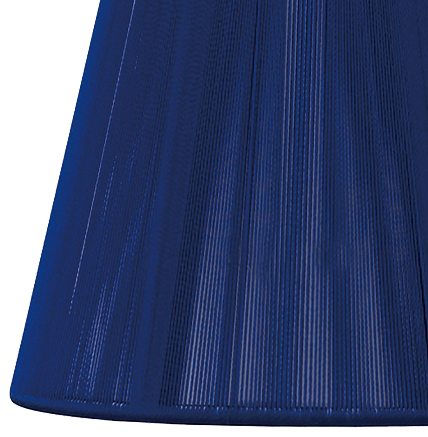 Clip On Silk String Shade Midnight Blue 80/130mm x 110mm by Mantra