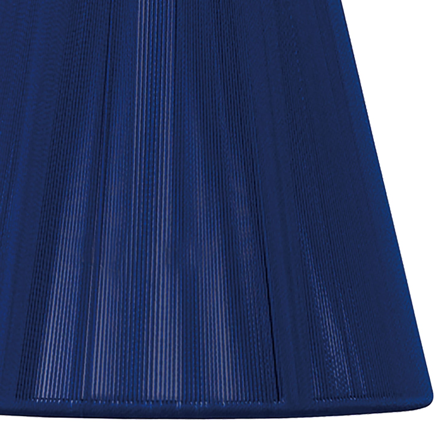 Clip On Silk String Shade Midnight Blue 80/130mm x 110mm by Mantra