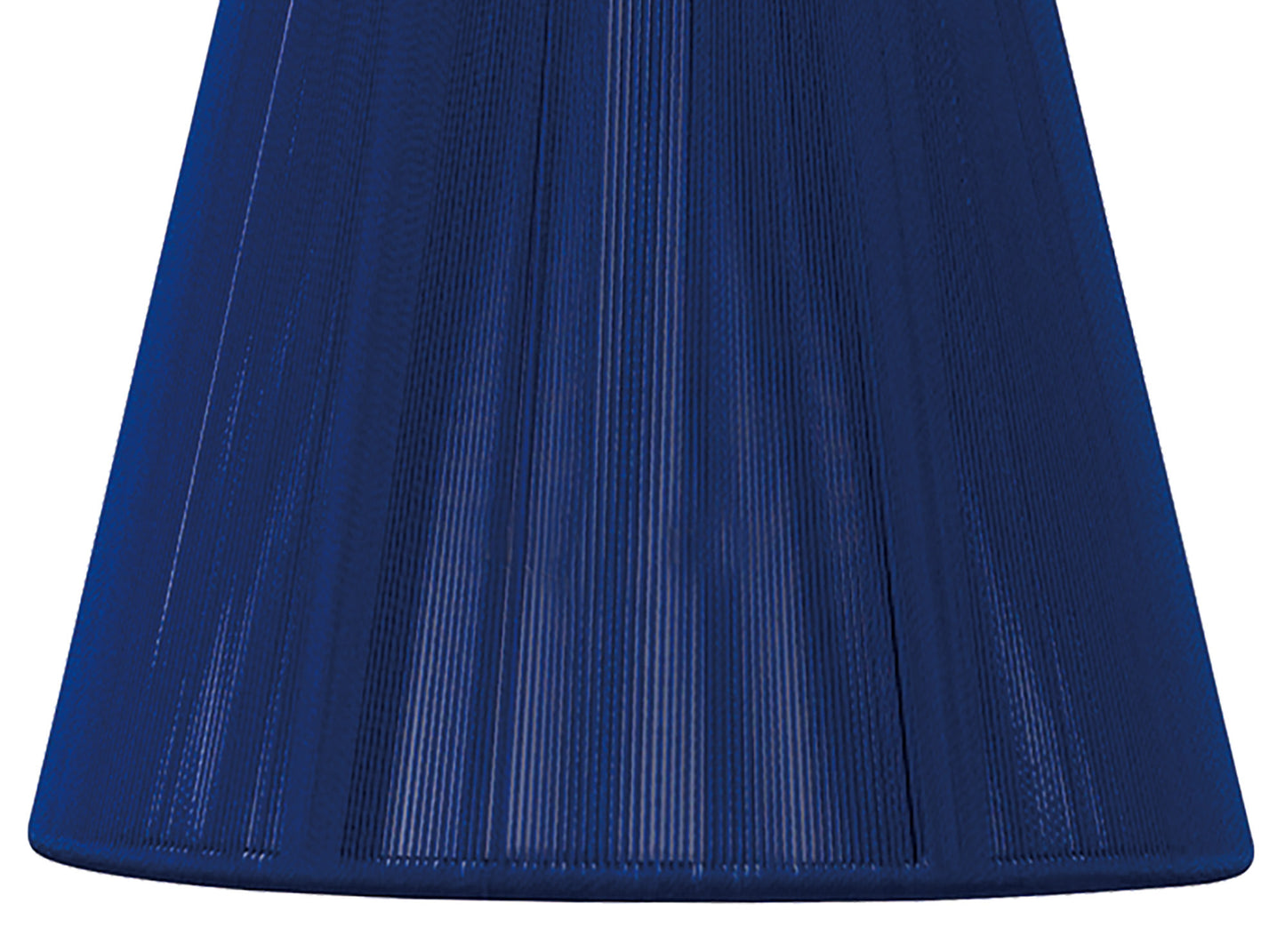 Clip On Silk String Shade Midnight Blue 80/130mm x 110mm by Mantra
