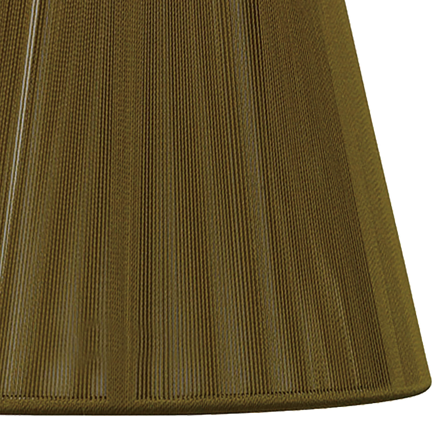 Clip On Silk String Shade Olive 80/130mm x 110mm by Mantra