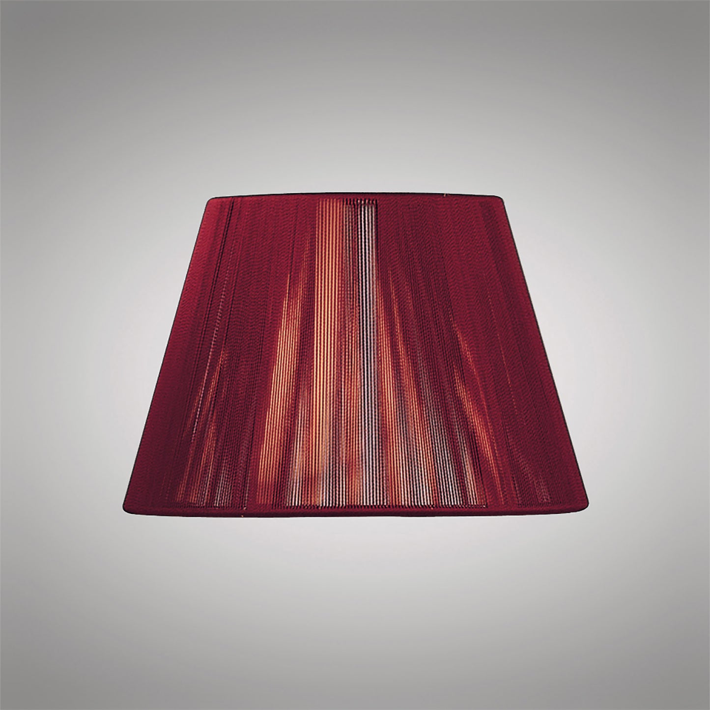 Silk String Shade Red Wine 190/300mm x 200mm by Mantra