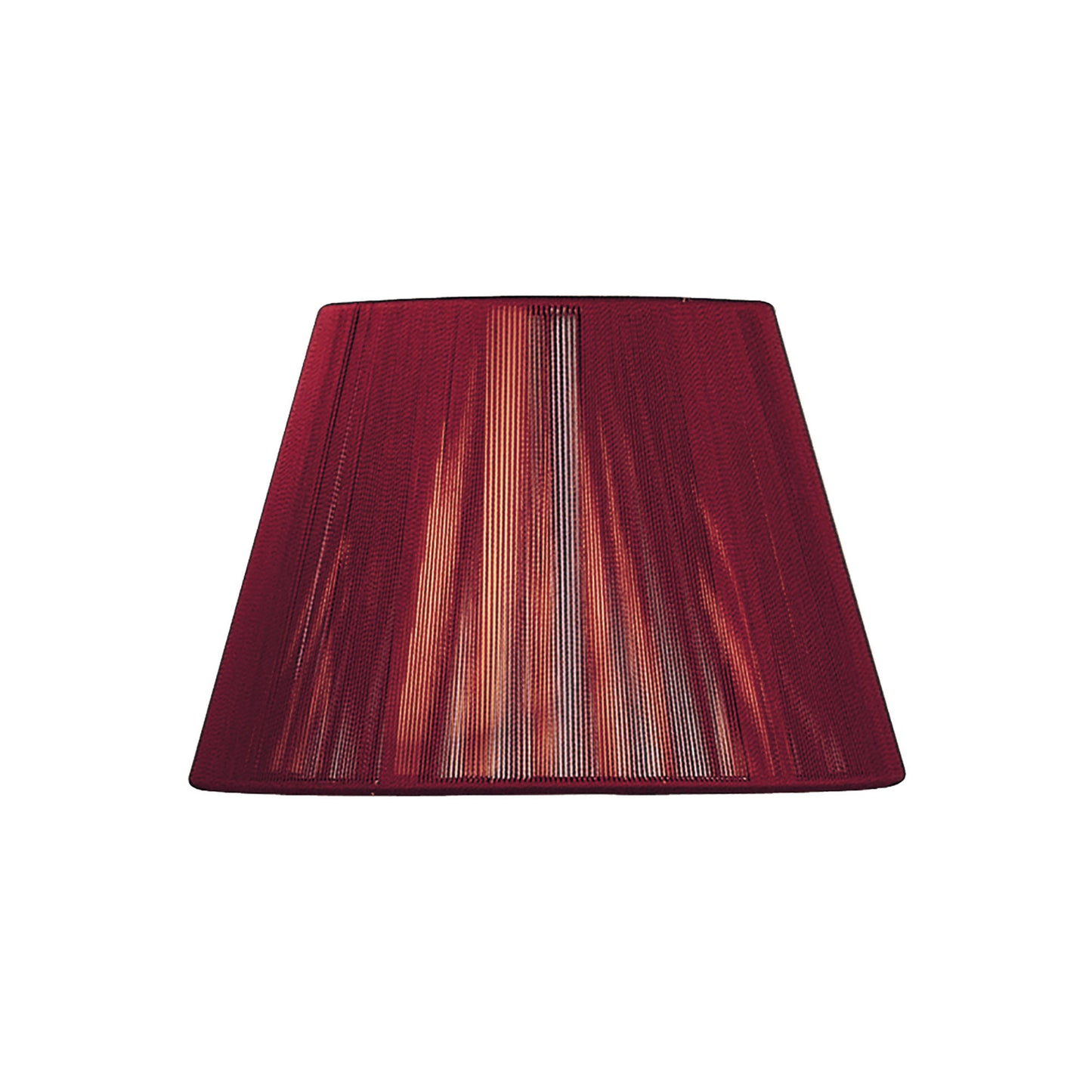 Silk String Shade Red Wine 190/300mm x 200mm by Mantra