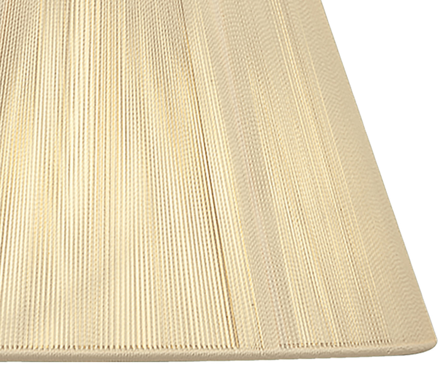 Silk String Shade Ivory Cream 190/300mm x 200mm by Mantra