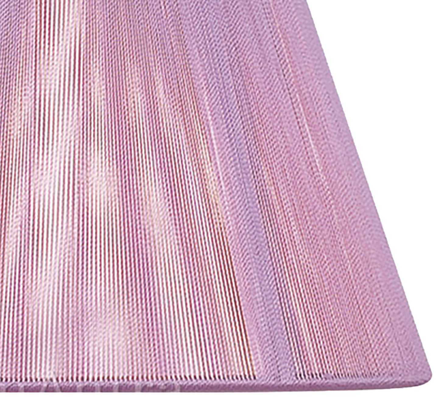 Silk String Shade Lilac Pink 190/300mm x 200mm by Mantra