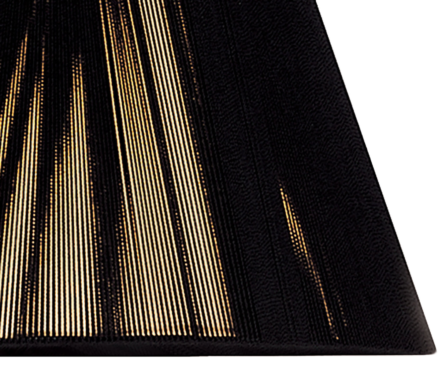 Silk String Shade Black 250/400mm x 250mm by Mantra