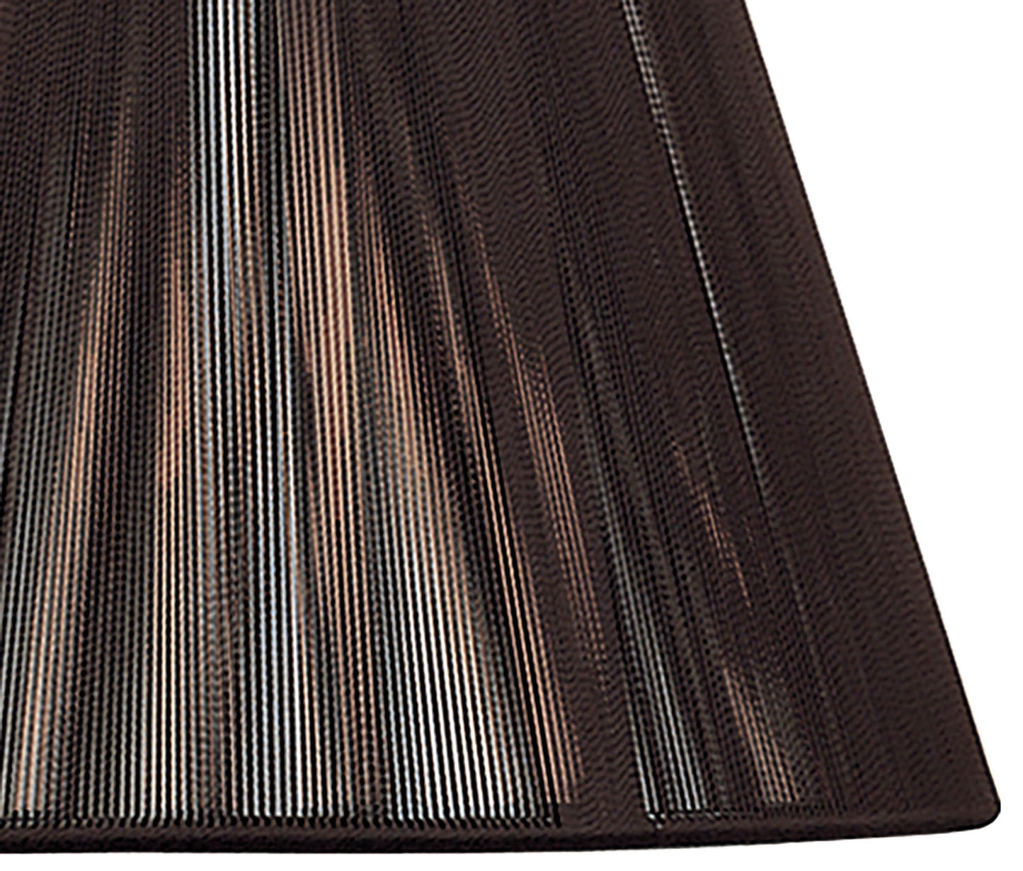 Silk String Shade Dark Brown 250/400mm x 250mm by Mantra