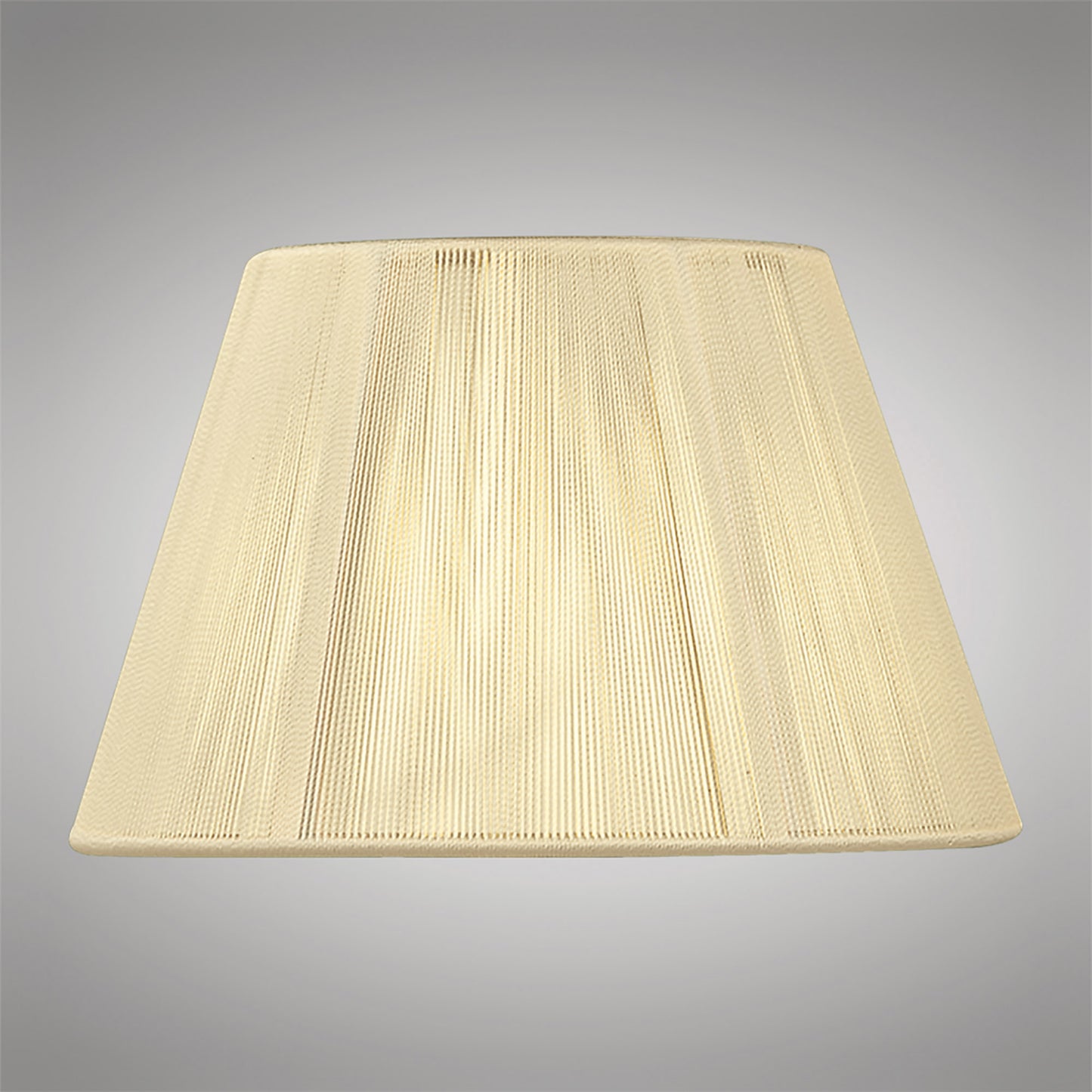 Silk String Shade Ivory Cream 250/400mm x 250mm by Mantra