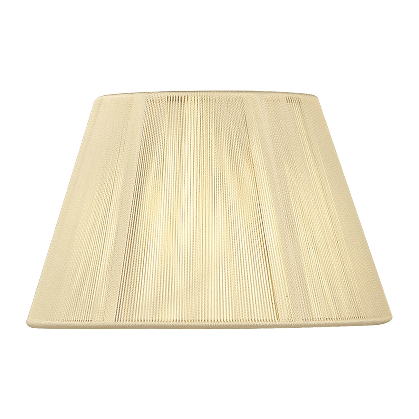 Silk String Shade Ivory Cream 250/400mm x 250mm by Mantra