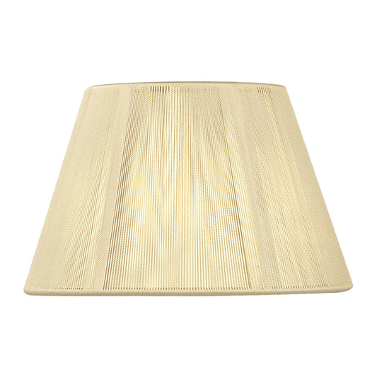 Silk String Shade Ivory Cream 250/400mm x 250mm by Mantra