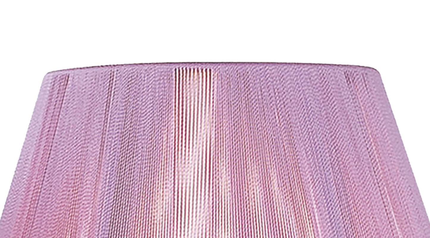 Silk String Shade Lilac Pink 250/400mm x 250mm by Mantra