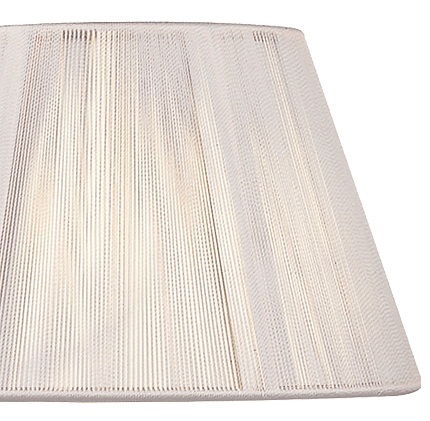Silk String Shade Ivory White 250/400mm x 250mm by Mantra