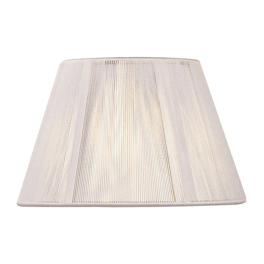 Silk String Shade Ivory White 250/400mm x 250mm by Mantra