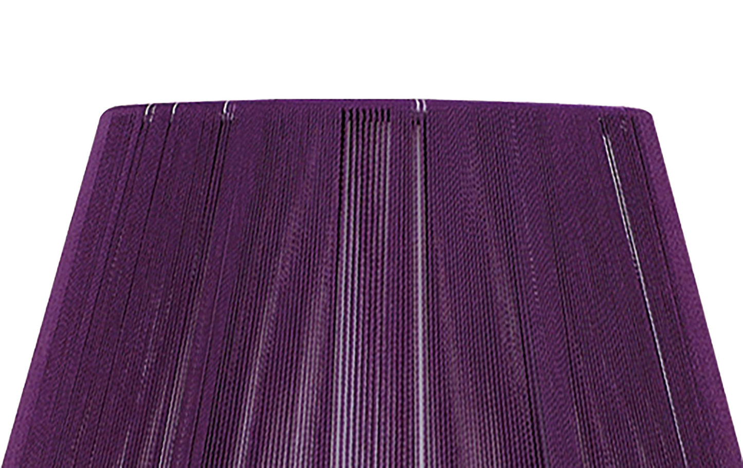 Silk String Shade Aubergine 190/300mm x 200mm by Mantra