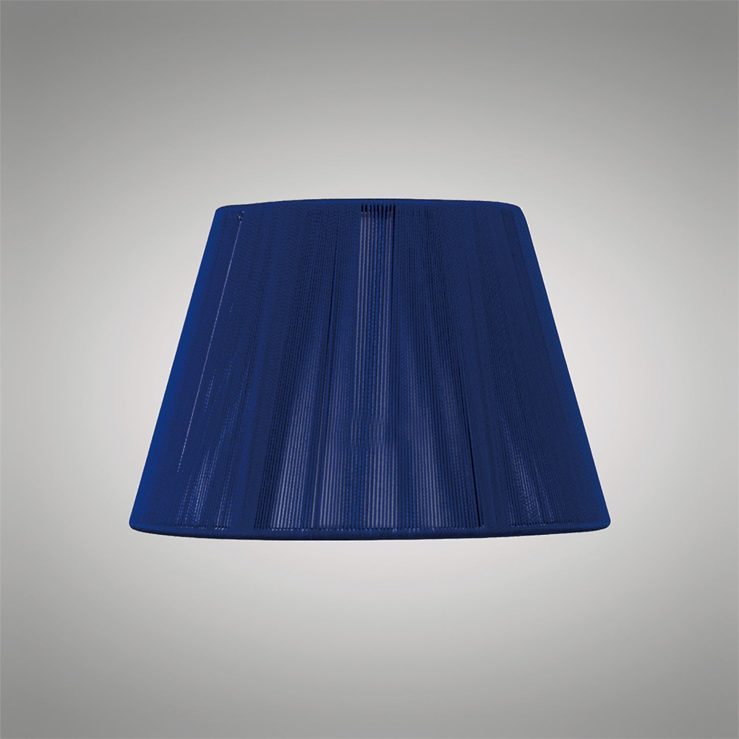 Silk String Shade Midnight Blue 190/300mm x 200mm by Mantra