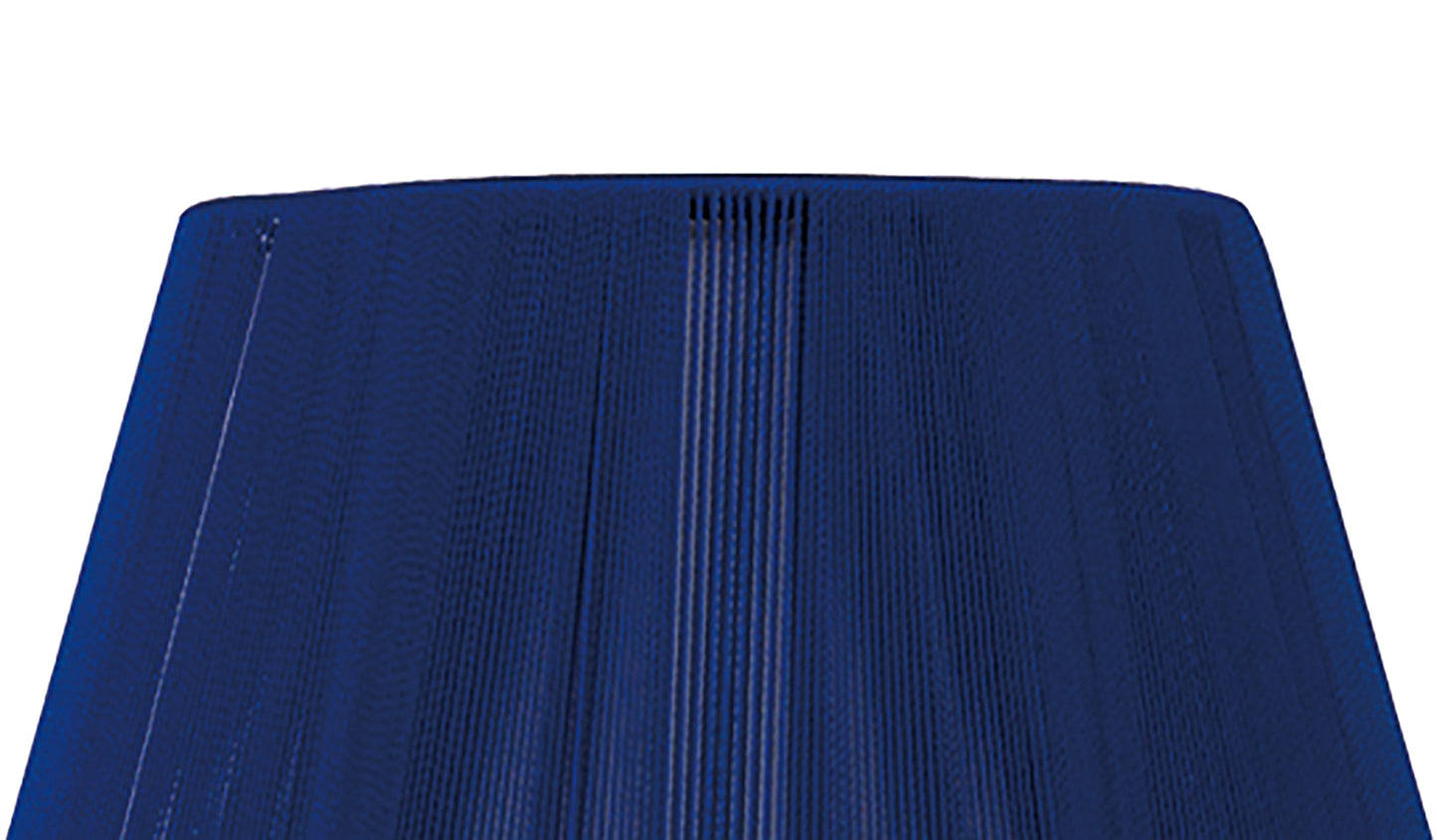 Silk String Shade Midnight Blue 190/300mm x 200mm by Mantra