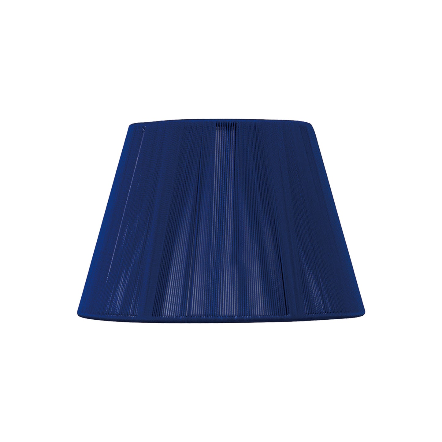 Silk String Shade Midnight Blue 190/300mm x 200mm by Mantra