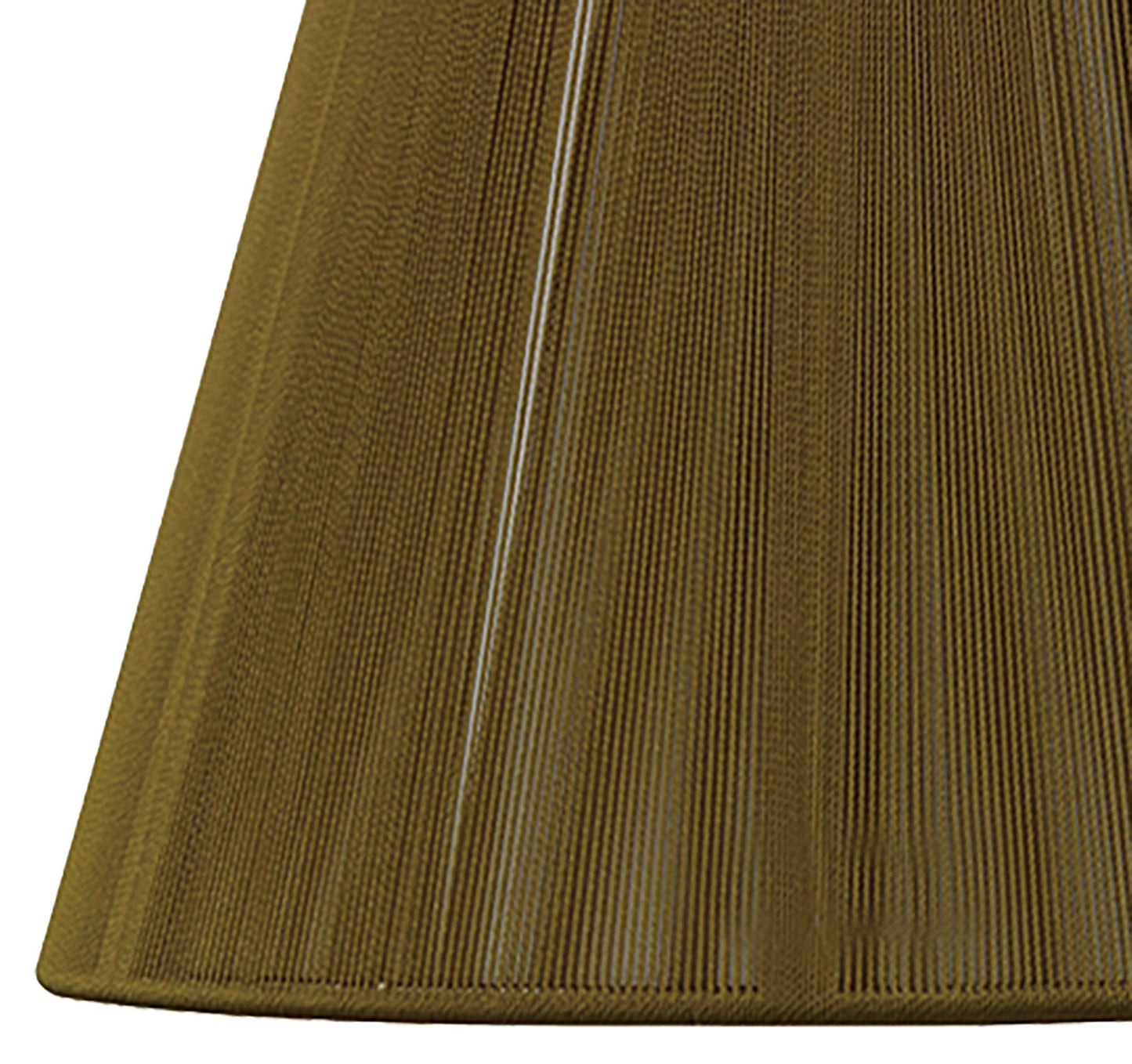 Silk String Shade Olive 190/300mm x 200mm by Mantra
