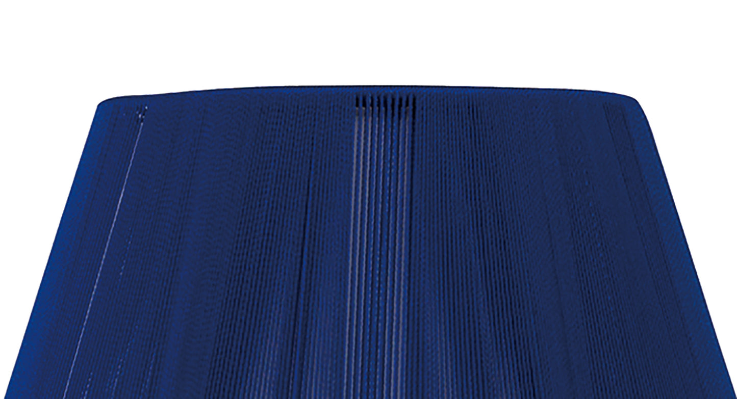 Silk String Shade Midnight Blue 250/400mm x 250mm by Mantra