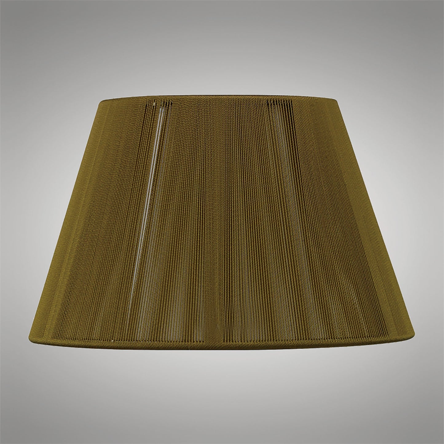 Silk String Shade Olive 250/400mm x 250mm by Mantra