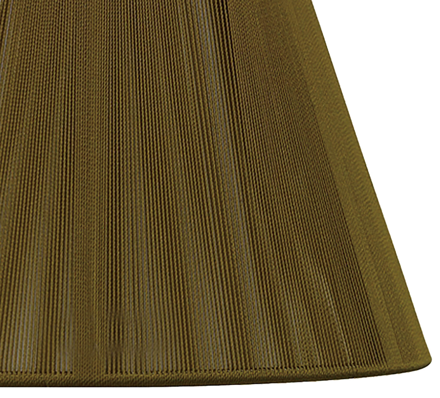 Silk String Shade Olive 250/400mm x 250mm by Mantra