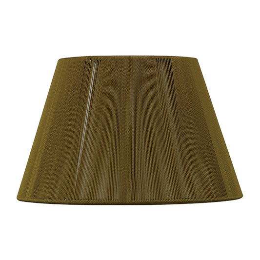 Silk String Shade Olive 250/400mm x 250mm by Mantra