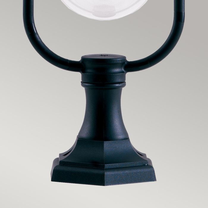 Shannon 1 Light Pedestal - Black