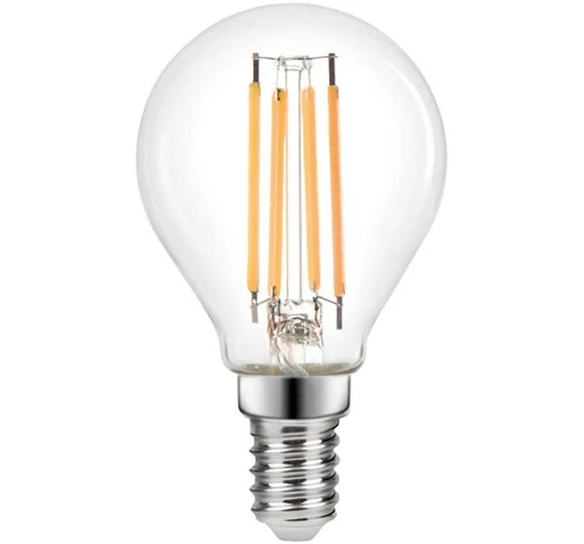 OMNI FILAMENT GOLF BALL BULB E14 470LM 3.4W 4000K DIMMABLE 320 BEAM CLEAR FULL GLASS INTEGRAL - ILGOLFE14DE073