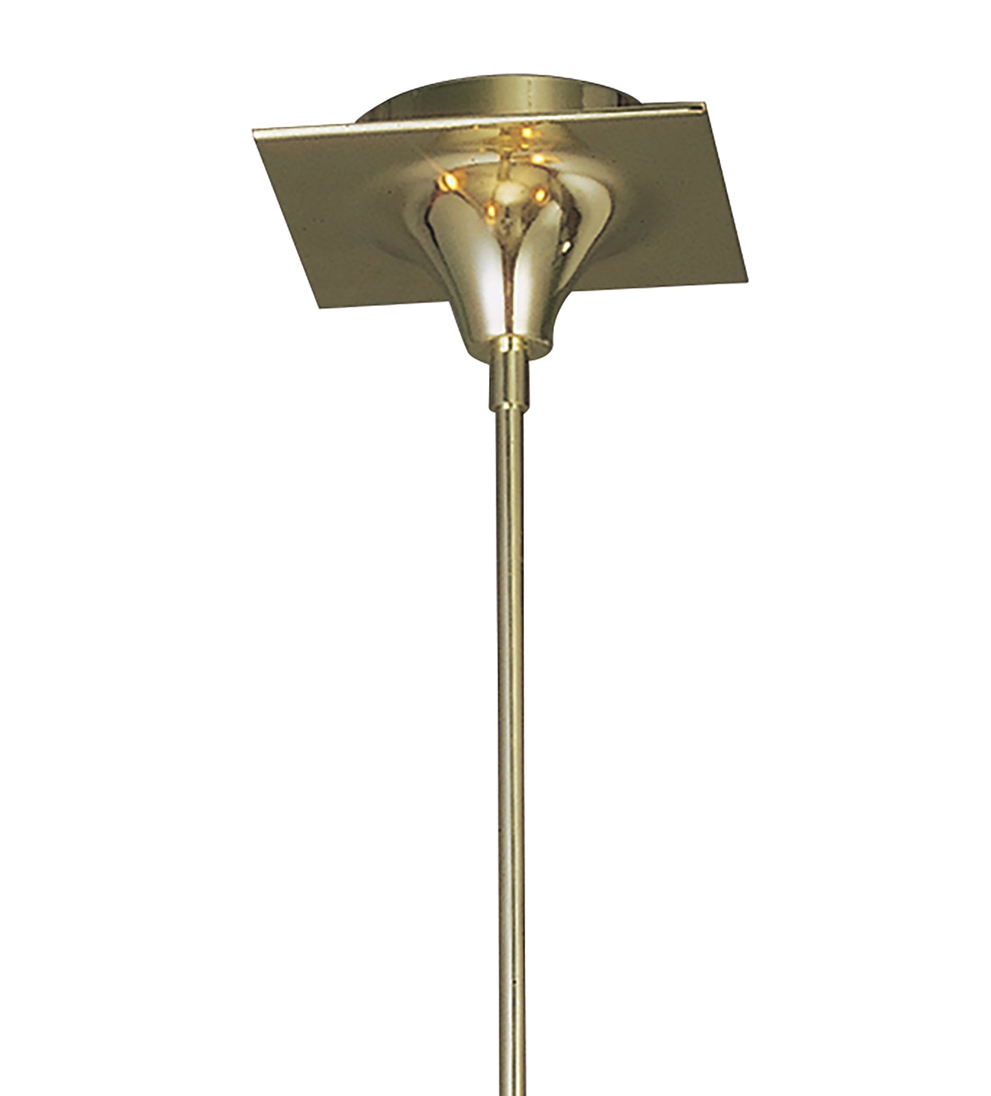 Siena Pendant Round 4 Light E14, Polished Brass With Amber Cream Shades And Clear Crystal by Mantra