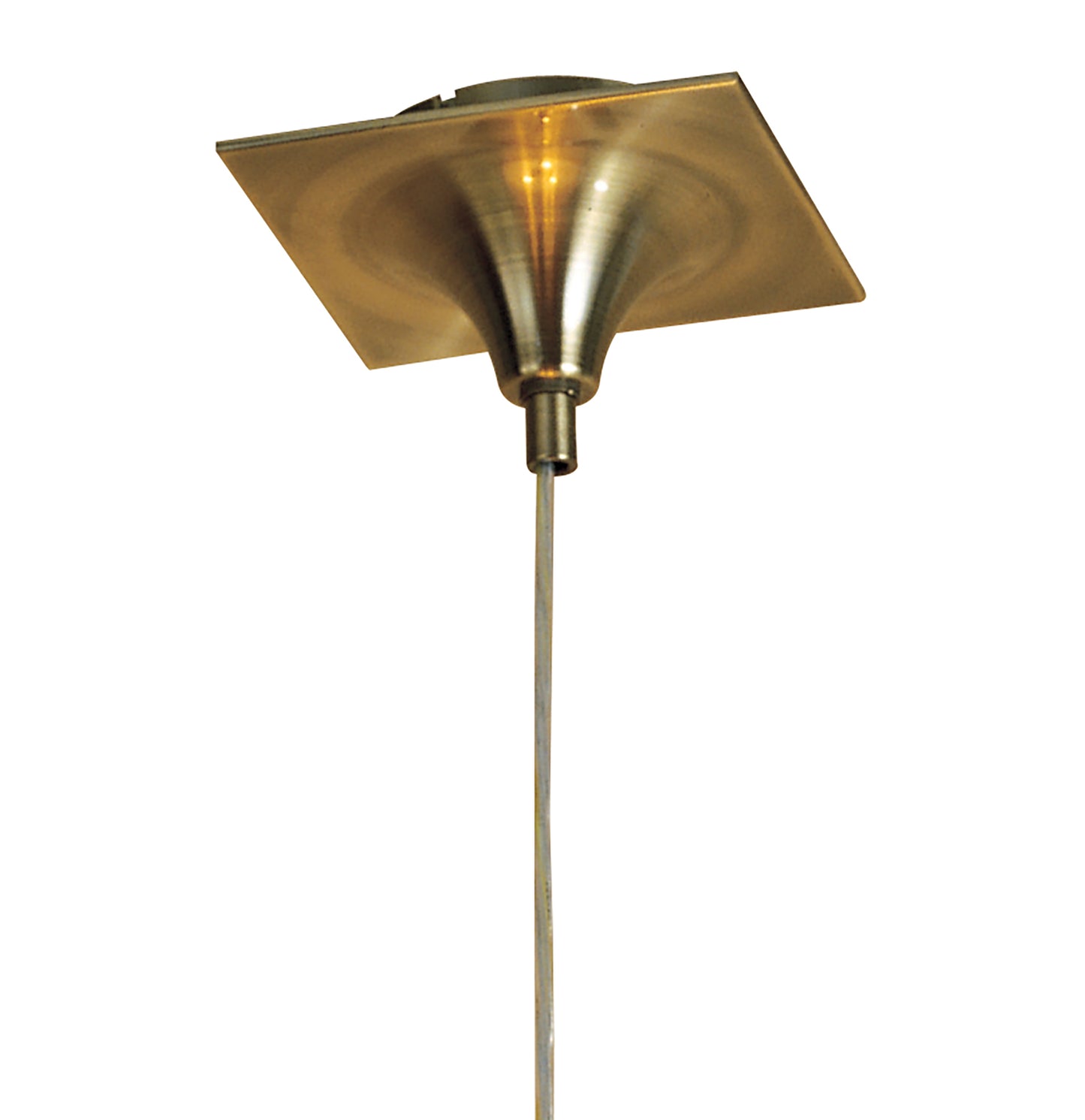 Siena Pendant Round 1 Light E27, Antique Brass With Amber Cream Shade And Amber Crystal by Mantra