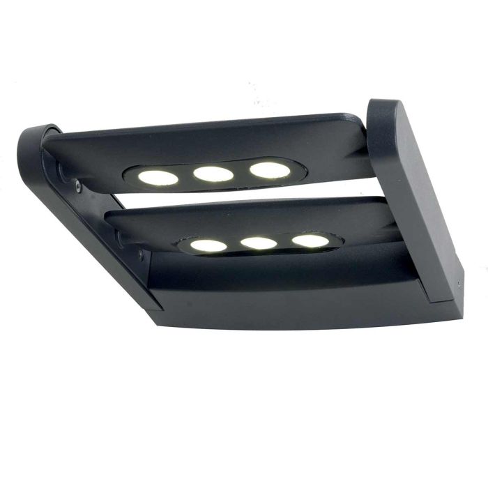 Sigmund 6 Light Wall Light - Graphite