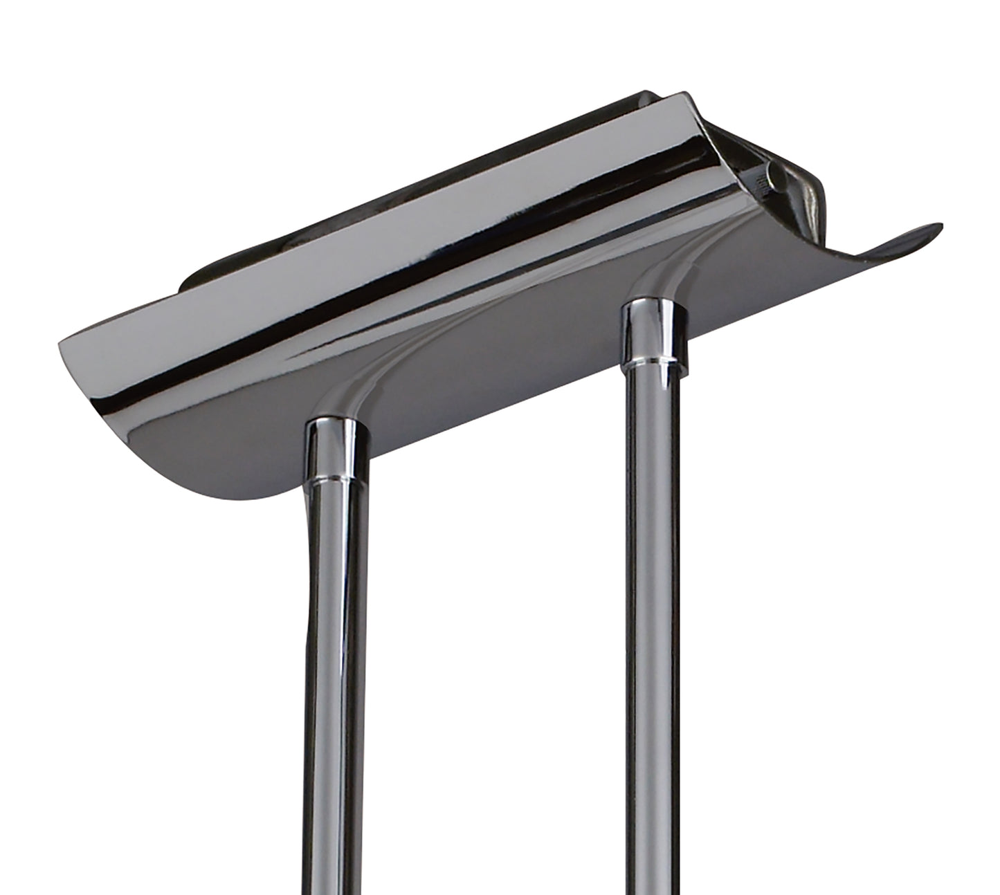 Sintesys Linear Telescopic Convertible To Semi Flush GU10 4 Light Polished Chrome - M8666, CFL Lamps INCLUDED by Mantra