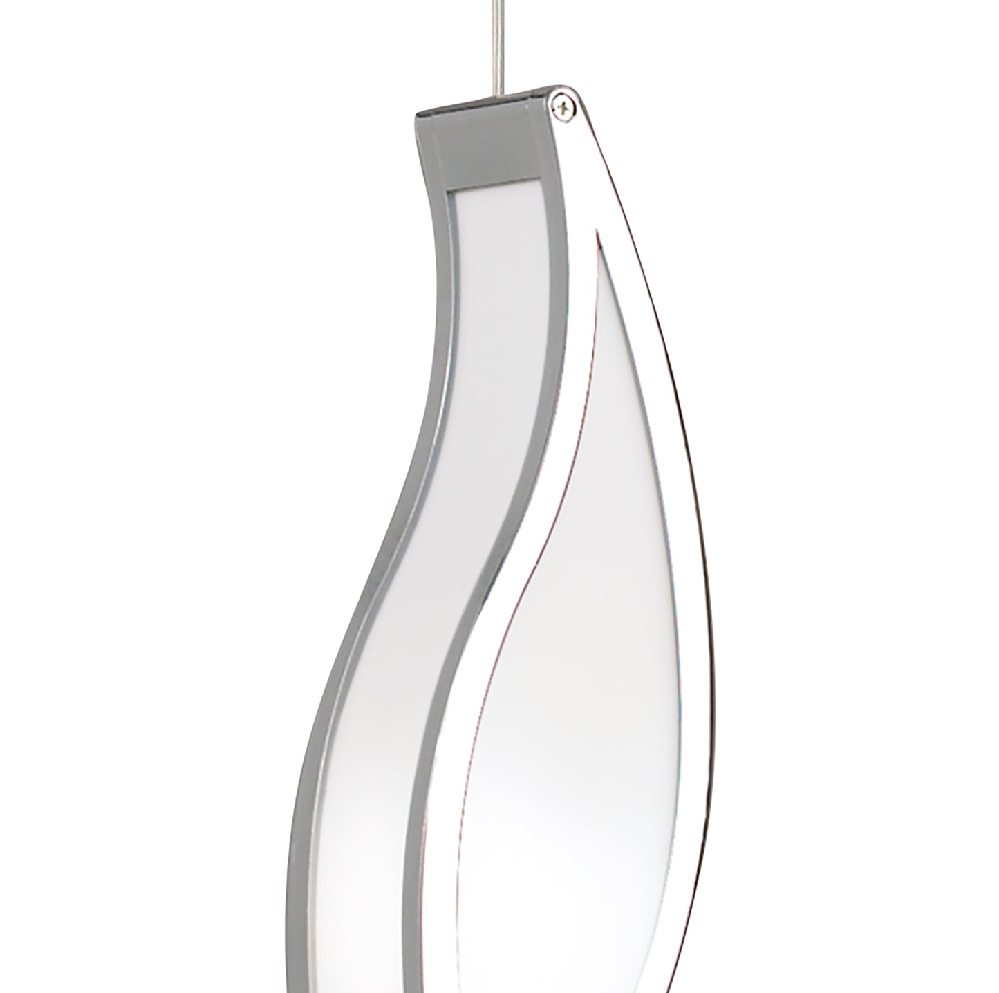 Sintesys Linear Pendant 3 Drop GU10 3 Light Bar Polished Chrome, CFL Lamps INCLUDED by Mantra