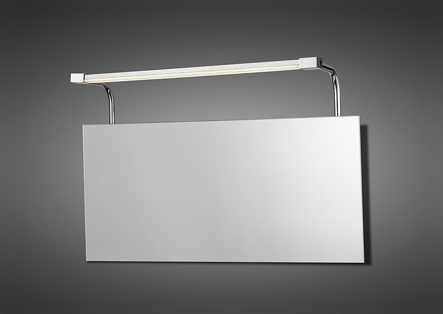 Sisley Wall Lamp 6W LED Chrome IP44 4000K, 420lm, Silver / Frosted Acrylic / Polished Chrome, 3yrs Warranty by Mantra