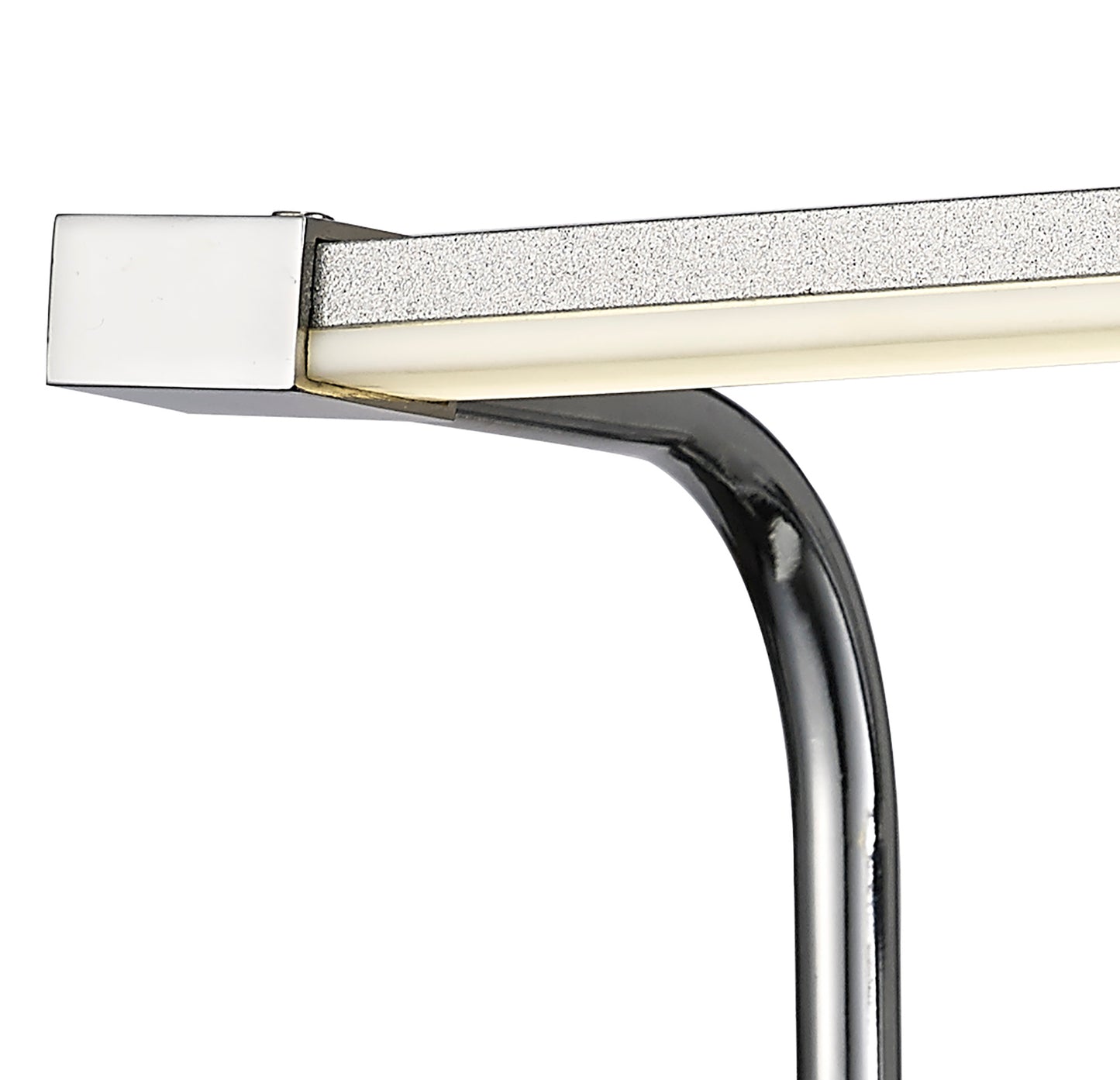 Sisley Wall Lamp 6W LED Chrome IP44 4000K, 420lm, Silver / Frosted Acrylic / Polished Chrome, 3yrs Warranty by Mantra