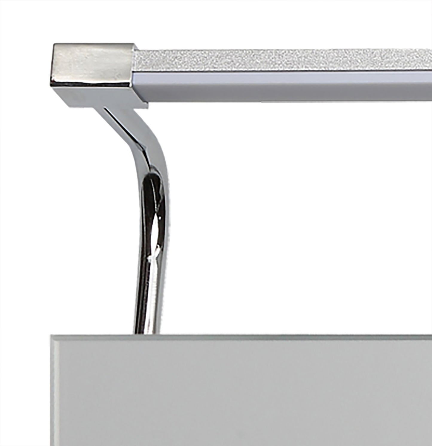 Sisley Wall Lamp 10W LED Big Double IP44 4000K, 850lm, Silver / Frosted Acrylic / Polished Chrome, 3yrs Warranty by Mantra